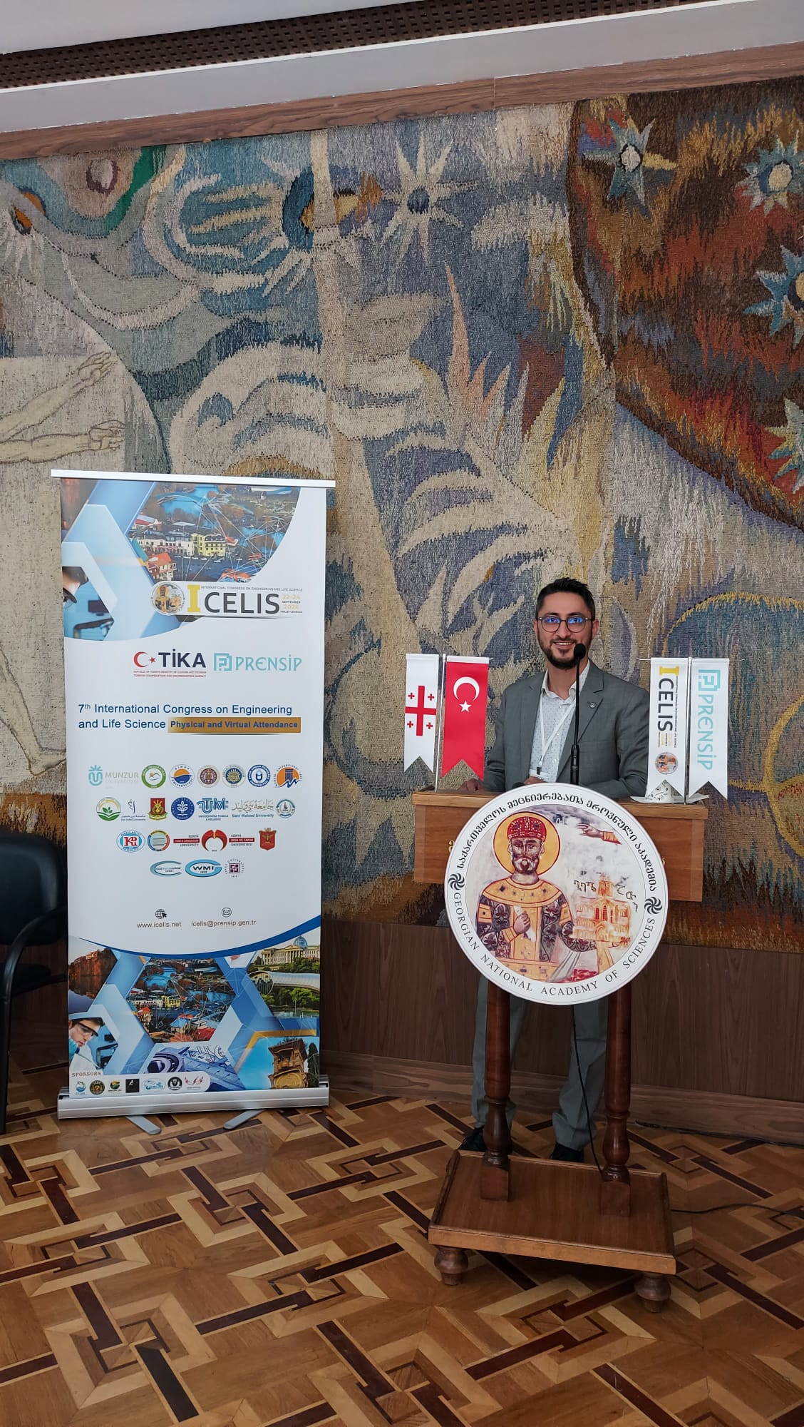 İnebolu Meslek Yüksekokulu Müdürümüz Dr. Öğr. Üyesi Mustafa KARGA Uluslararası Bilimsel Kongrede